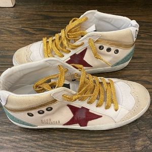 Golden goose mid stars worn sz 37
